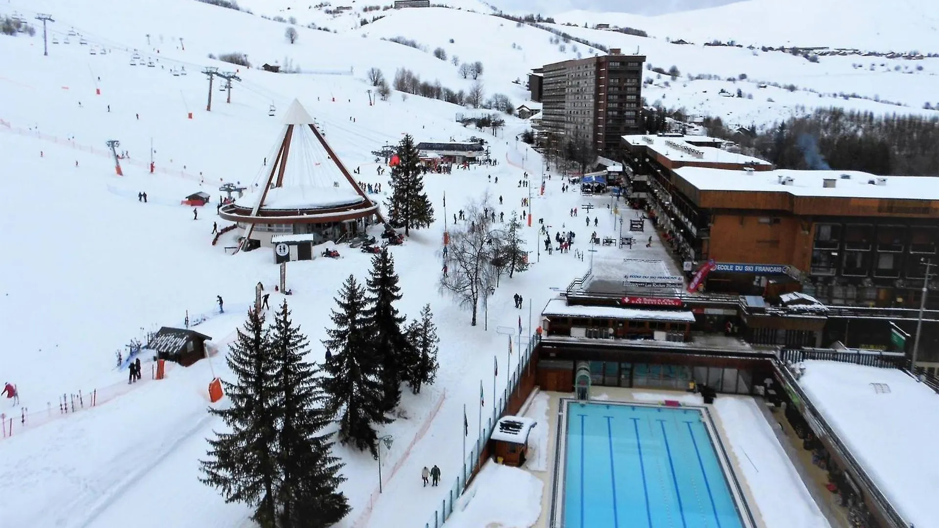 Διαμέρισμα Studio Lumineux Au Pied Des Pistes Avec Grand Balcon Sud, Acces Piscine Chauffee, Centre-Station - Fr-1-267-175 Villarembert