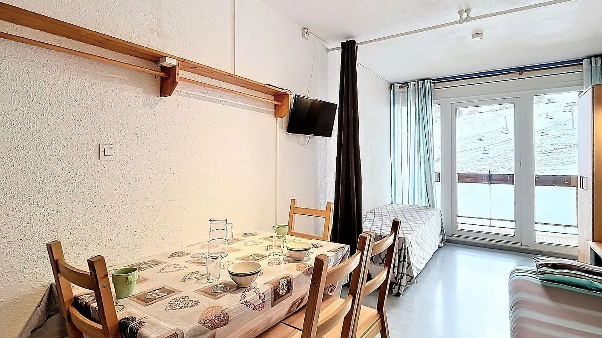 Studio Lumineux Au Pied Des Pistes Avec Grand Balcon Sud, Acces Piscine Chauffee, Centre-Station - Fr-1-267-175 Villarembert Γαλλία